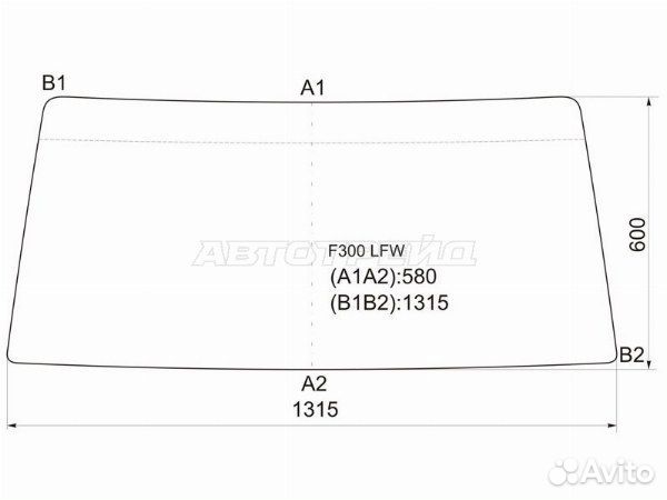 Стекло лобовое