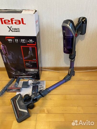Беспроводной пылесос tefal x force flex 8.60
