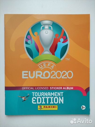 Альбом + 50 пакетиков panini Чемпионат Европы 2020