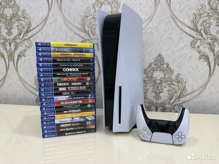 Sony PS5 с Дисководом / Как новая