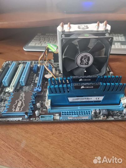 Intel core i5 3550+мать, кулер и 8gb(4+4)