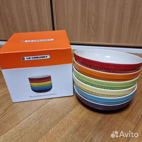 Глубокие тарелки для супа Le creuset купить в Москве | Товары для дома ...