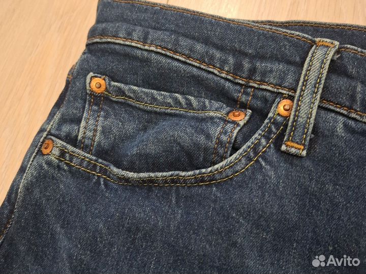 Джинсы мужские levis 512 w34 l32