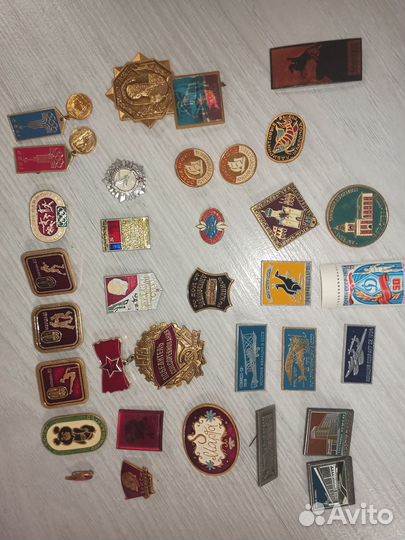 Значки СССР олимпиада 80