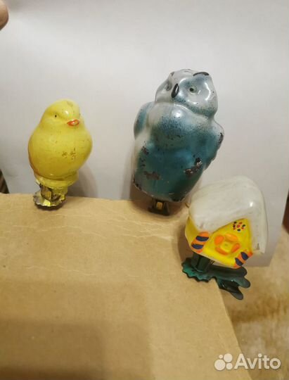Советские елочные игрушки