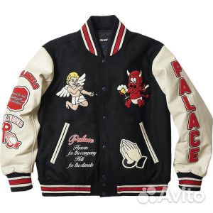 Куртка Palace Fallen Angels Varsity Jacket 'Navy'