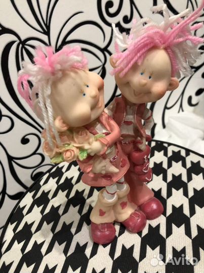 Статуэтка пара высота 22 см,полистоун