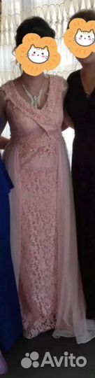 Вечернее платье в пол