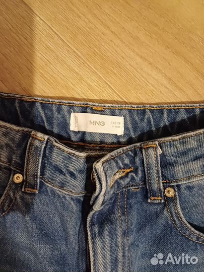 Джинсы mango 146 для девочки