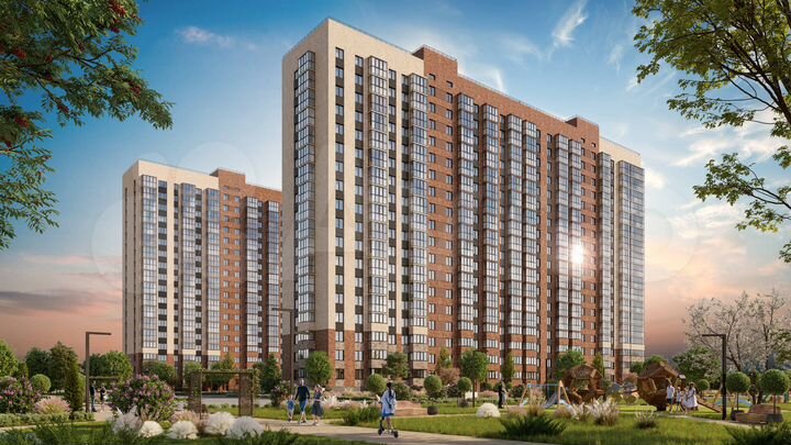 1-к. квартира, 35,3 м², 1/18 эт.