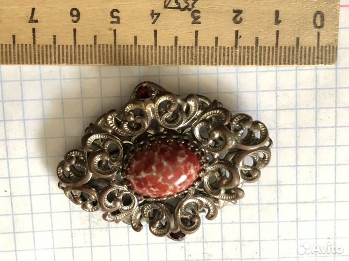 Брошь винтажная