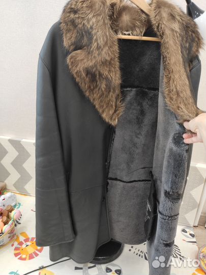 Дубленка авиатор натуральная