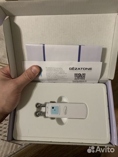 Микротоковый Массажер для лица gezatone