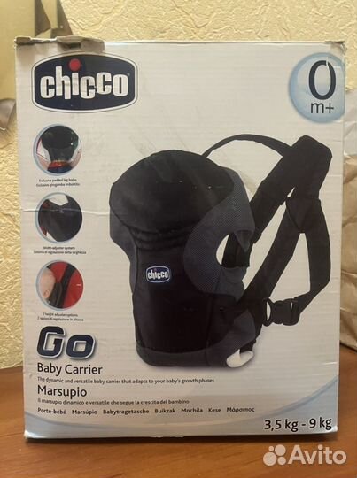 Переноска-сумка,кенгуру для детей chicco