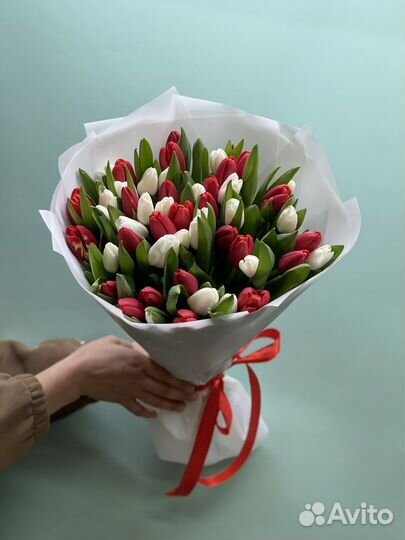 Тюльпаны букеты цветы в Москве