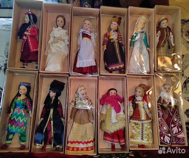 Коллекционное куклы народов мира