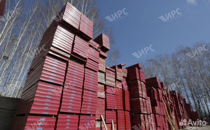 Съемная опалубка. Щиты, сталь. Аренда и продажа