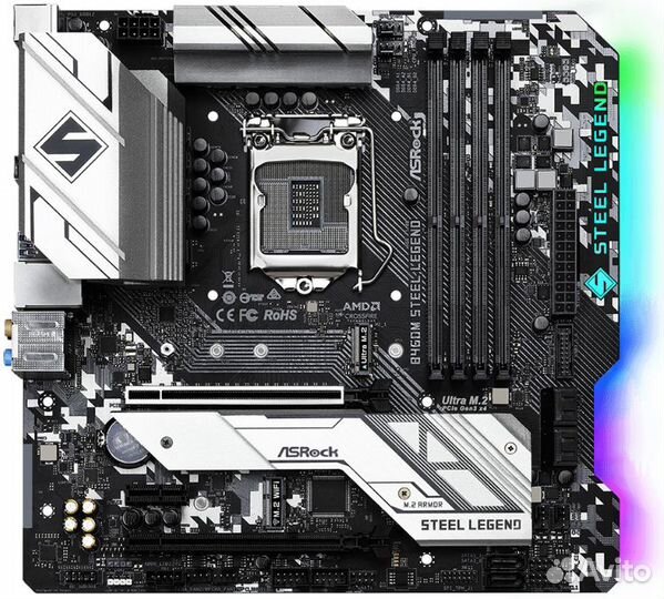 Материнская плата Asrock LGA1200 B460 Steel Legend