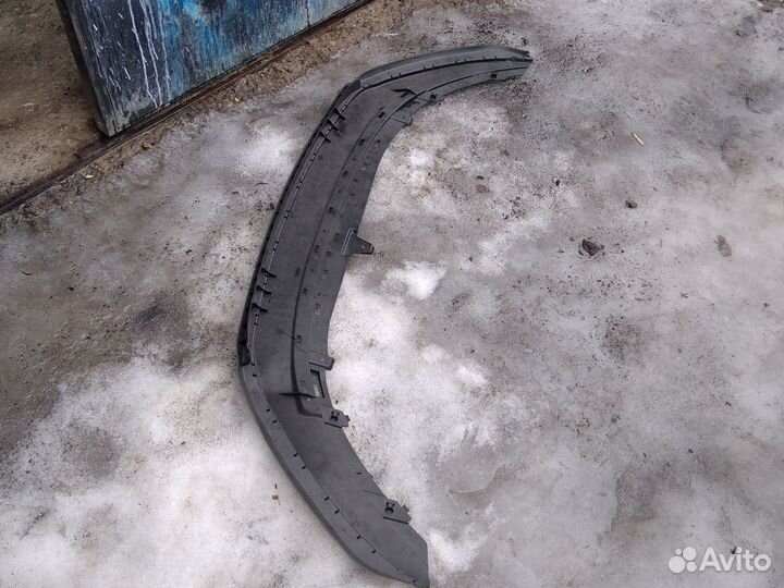 Губа переднего бампера поло 2017 петергоф