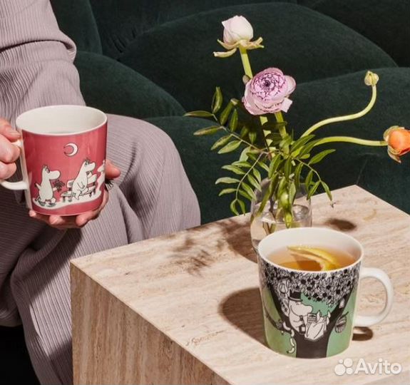 Коллекционные и серийные чашки Moomin / Arabia