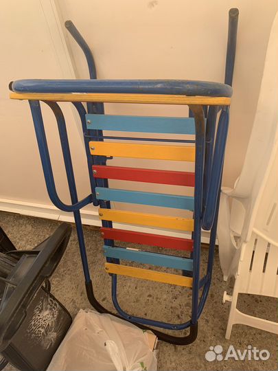 Детские зимние санки