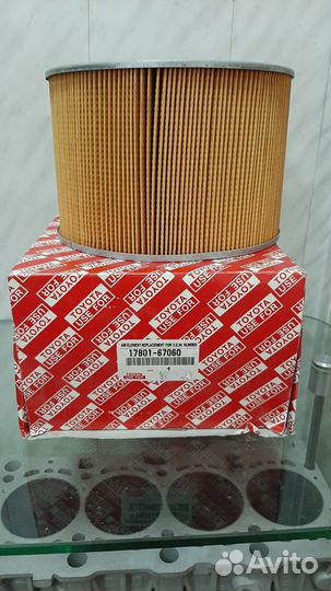 Фильтр воздушный land cruiser 100 1KZ-TE