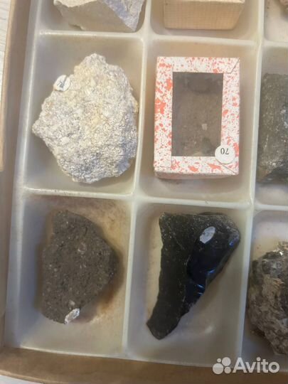 Коллекция горных пород и минералов СССР