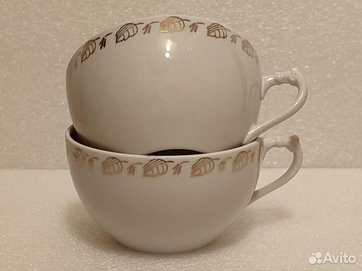 Чашки чайные. Дулёво. Цена за 2 чашки