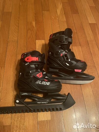 Коньки детские раздвижные 26 31