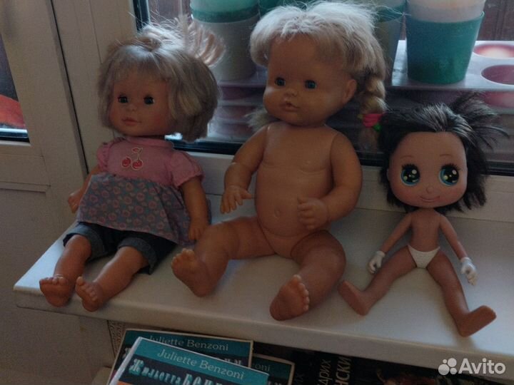 Пупсики и куклы в хорошем состоянии