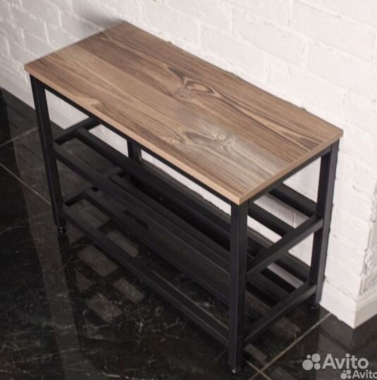 Обувница в прихожую лофт