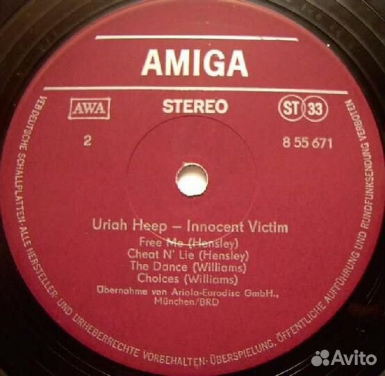 LP.Uriah Heep – Innocent Victim - 1979