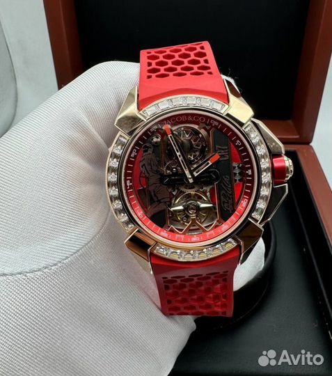 Очень красивые мужские часы Jacob co Cr7