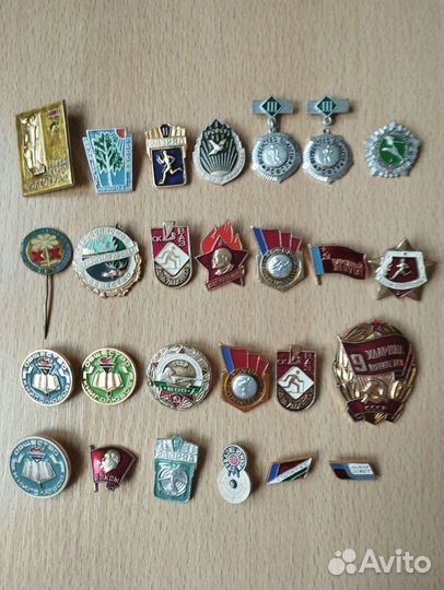 Значки СССР