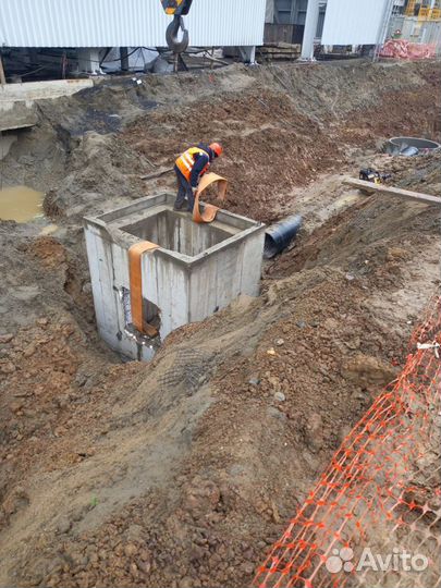 Прокладка сетей нвк, теплотрасса, ливневая