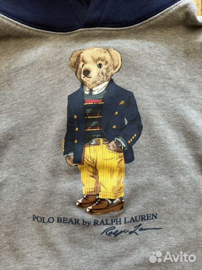 Худи polo bear ralph lauren 110 см