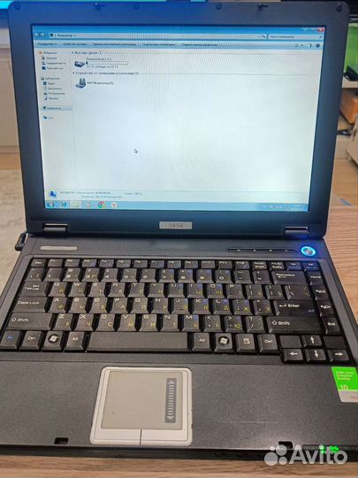 Ноутбук msi megabook ms-1314