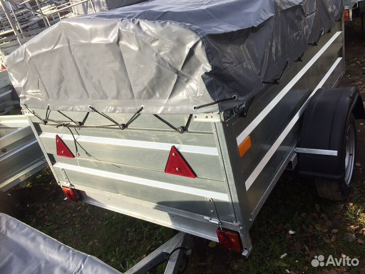 Прицеп титан 2200-1250мм с тентом в Костроме