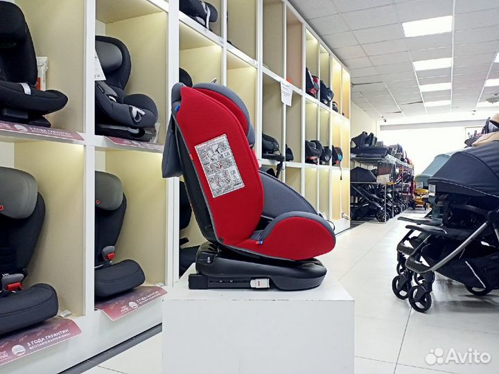 Автокресло 0-36кг Zlatek Cruiser Red Isofix 360