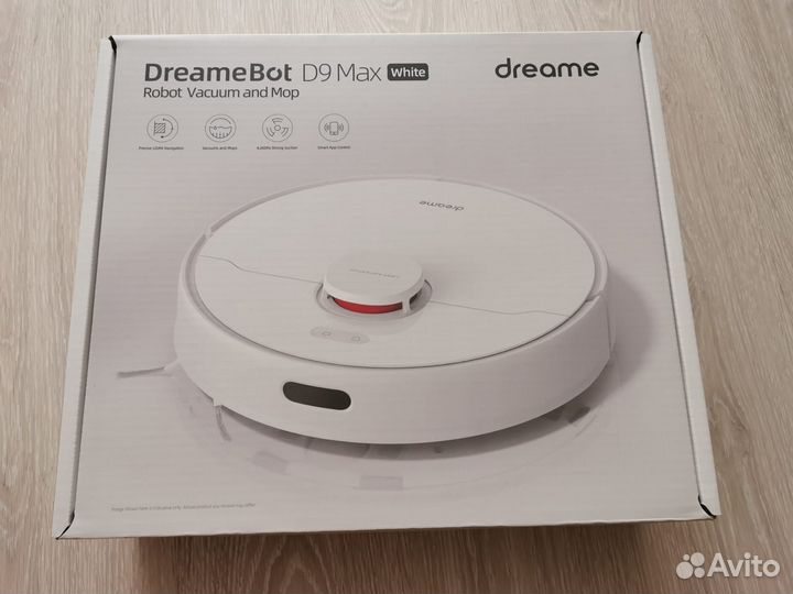Робот-пылесос Dreame D9 Max белый