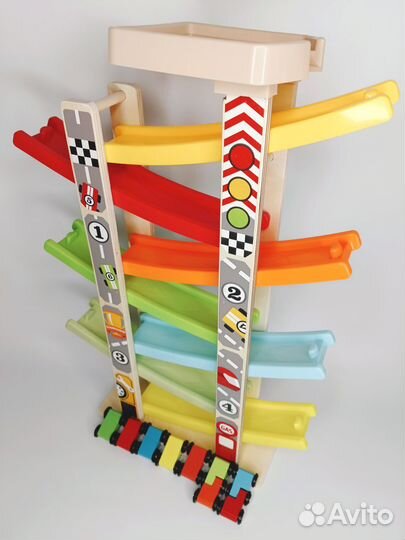 Гоночный автотрек/Скоростной спуск 7 этажей