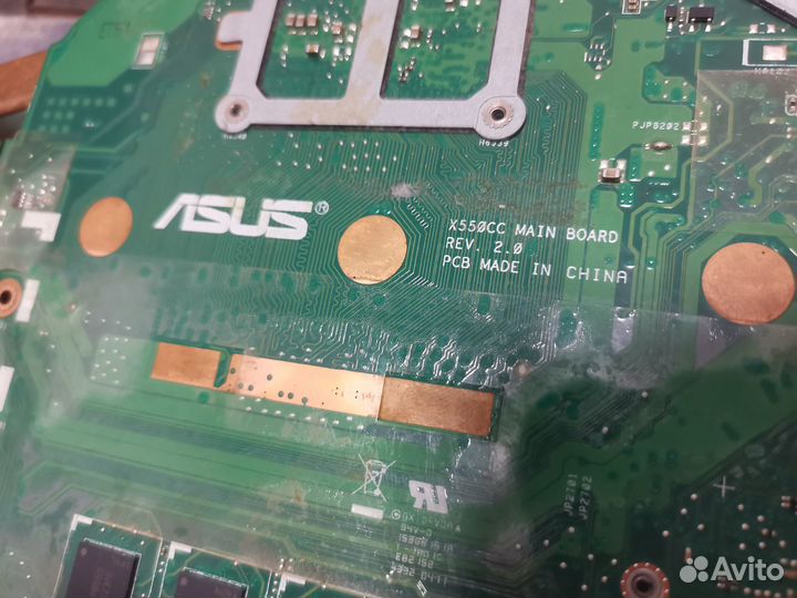 Мат плата asus x550cc main board 2.0 sr0xg i7-3537