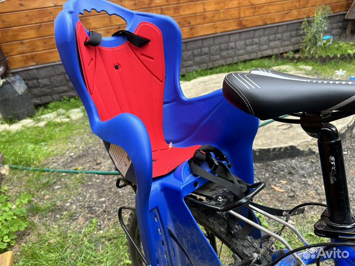 Горный велосипед stels830 с детским креслом