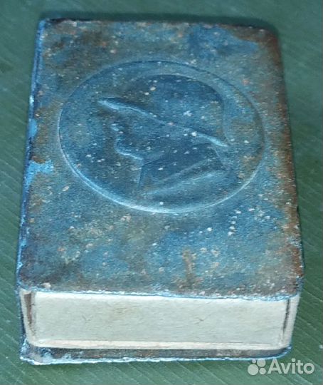 Спичечница солдата цинковая. Германия. Оригинал