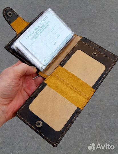 Портмоне для документов охотника 