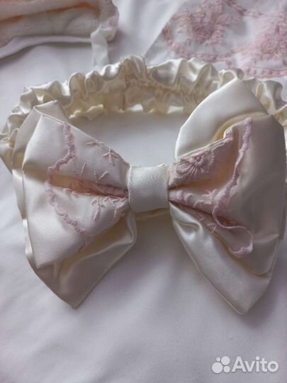 Конверт зимний на выписку для девочки