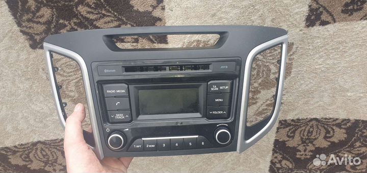 Штатная магнитола на хундай крета