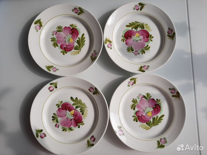 Тарелки зик Конаково 1962