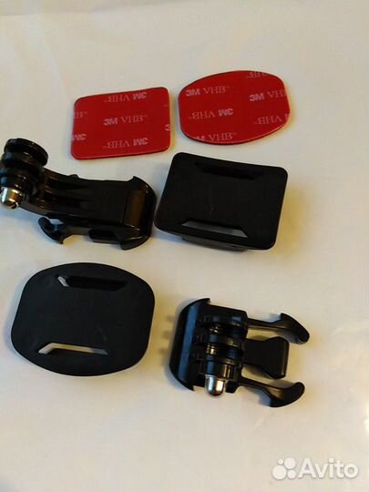 Крепление для экшн камеры GoPro на шлем и пр