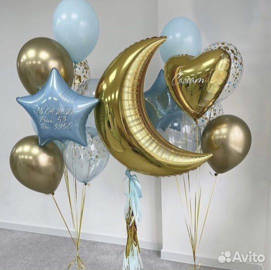 Гелиевые шары Воздушные шары на выписку из роддома